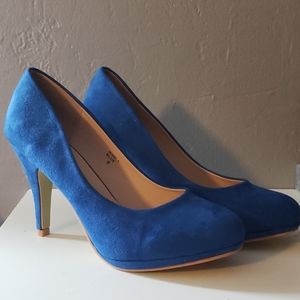 Cobalt blue heels